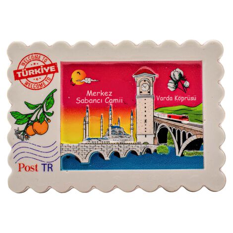 Toptan Myros Adana Temalı Yöresel Polyester Magnet - 7