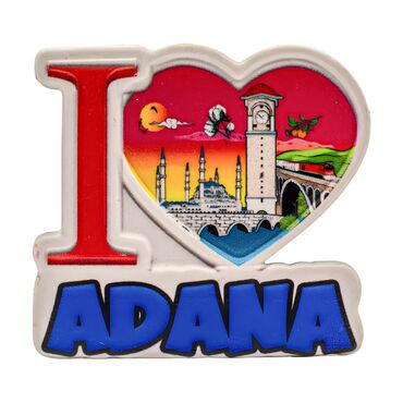 Toptan Myros Adana Temalı Yöresel Polyester Magnet - 9