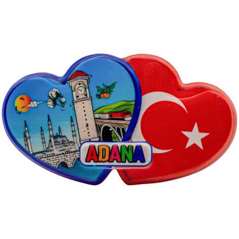 Toptan Myros Adana Temalı Yöresel Polyester Magnet - 11