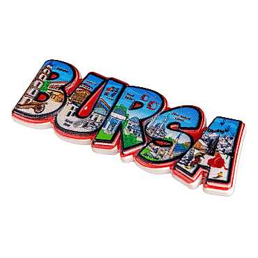 Toptan Myros Bursa Temalı Yöresel Polyester Magnet - 22