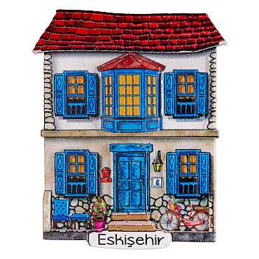 Toptan Myros Eskişehir Temalı Yöresel Polyester Magnet - 20
