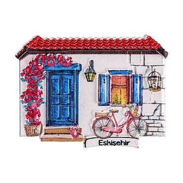 Toptan Myros Eskişehir Temalı Yöresel Polyester Magnet - 24