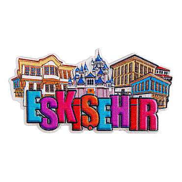 Toptan Myros Eskişehir Temalı Yöresel Polyester Magnet - 16
