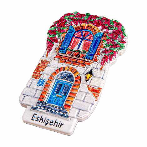 Toptan Myros Eskişehir Temalı Yöresel Polyester Magnet - 25