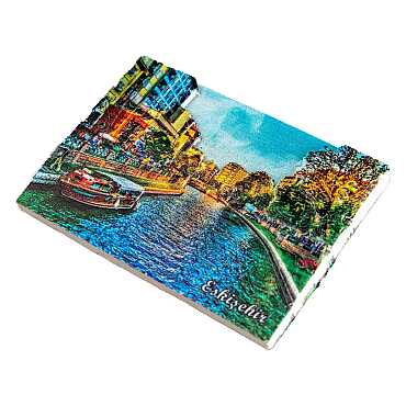 Toptan Myros Eskişehir Temalı Yöresel Polyester Magnet - 9