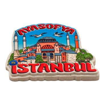 Wholesale Myros Istanbul Themed Local Polyester Refrigerator Magnet - 2