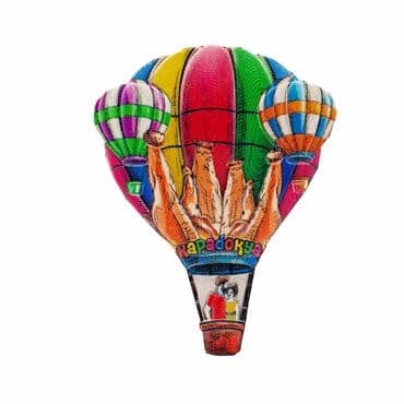 Toptan Myros  Kapadokya Temalı Yöresel Polyester Magnet - 4
