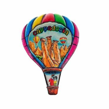 Toptan Myros  Kapadokya Temalı Yöresel Polyester Magnet - 5