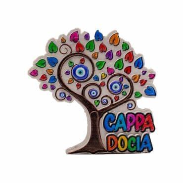 Toptan Myros  Kapadokya Temalı Yöresel Polyester Magnet - 6