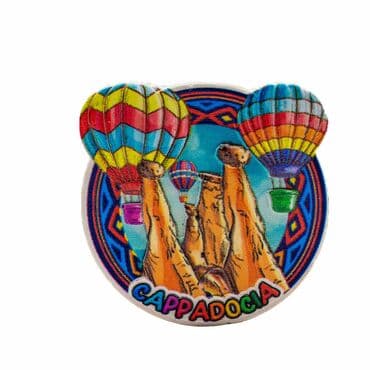 Toptan Myros  Kapadokya Temalı Yöresel Polyester Magnet - 8