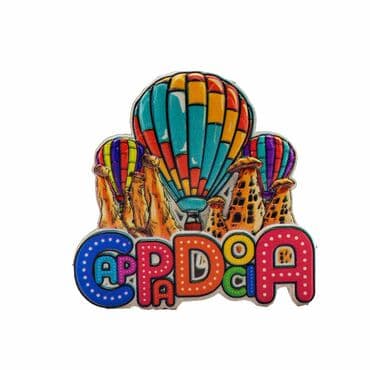 Toptan Myros  Kapadokya Temalı Yöresel Polyester Magnet - 13