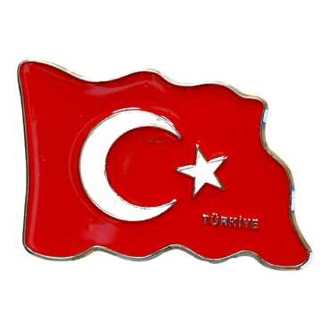 Toptan Myros Metal Bayrak Magnet - Myros