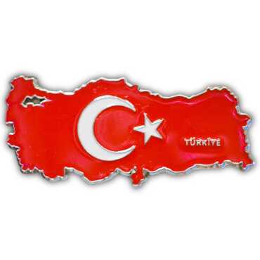 Toptan Myros Metal Harita Magnet - Myros