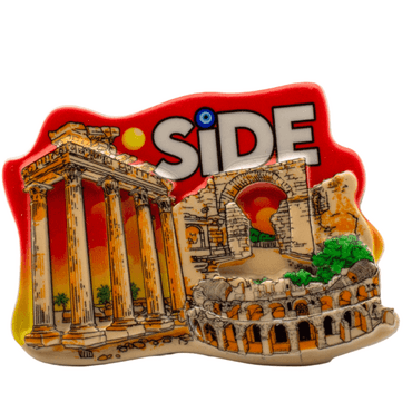 Wholesale Myros Side Themed Local Polyester Refrigerator Magnet