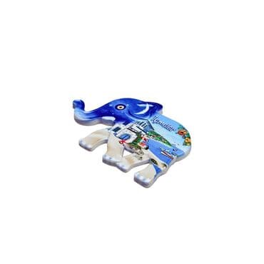 Wholesale Myros UV Elephant Shaped Refrigerator Magnet 86*62 mm - 7