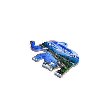 Wholesale Myros UV Elephant Shaped Refrigerator Magnet 86*62 mm - 8
