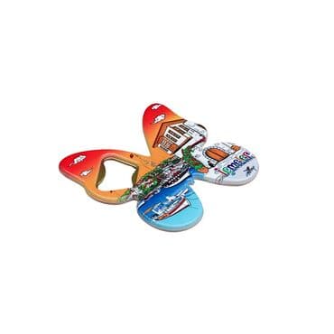 Wholesale Myros UV Butterfly Bottle Opener - 19