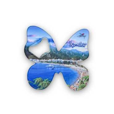 Wholesale Myros UV Butterfly Bottle Opener - 8