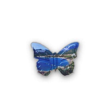 Wholesale Myros UV Butterfly Shaped Refrigerator Magnet 80*58 mm - 3