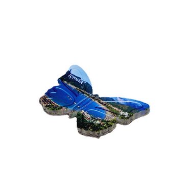 Wholesale Myros UV Butterfly Shaped Refrigerator Magnet 80*58 mm - 7