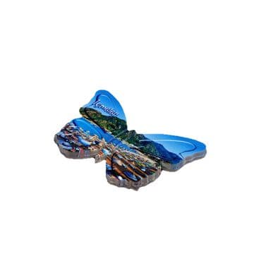Wholesale Myros UV Butterfly Shaped Refrigerator Magnet 80*58 mm - 4