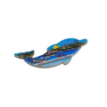 Wholesale Myros UV Dolphin Shaped Refrigerator Magnet 110*50 mm - 4