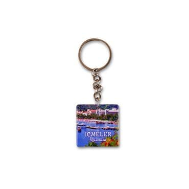 Wholesale Myros UV Round Keychain 40.57x40.57 mm