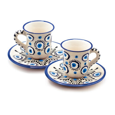 Wholesale Nazar Coffee Set of 2