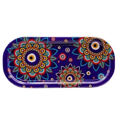 Wholesale Nazar Themed Oval Tray - 5
