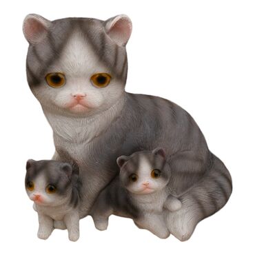 Toptan Orta Anali Kizli Polyester Kedi̇