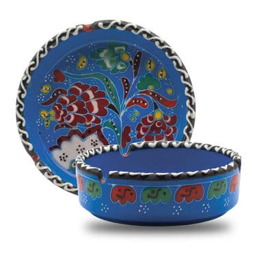Wholesale Medium Paşabahçe Engraved Ceramic Ashtray