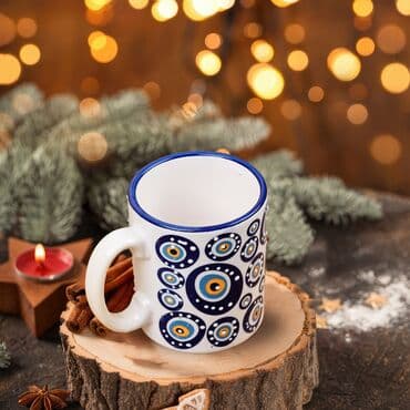 Wholesale Custom Embossed Evil Eye Mug - 9