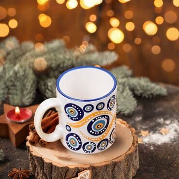 Wholesale Custom Embossed Evil Eye Mug - 13