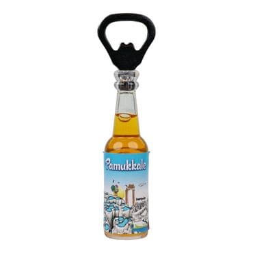 Wholesale Pamukkale Themed Myros Bottle Opener Refrigerator Magnet
