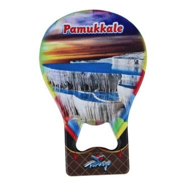 Wholesale Pamukkale Themed Myros UV Balloon Bottle Opener