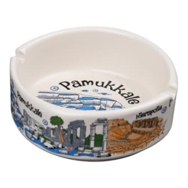 Toptan Pamukkale Temalı Yöresel  Büyük Küllük 100*40 Mm - 9