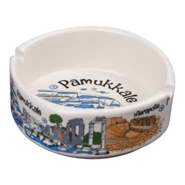 Toptan Pamukkale Temalı Yöresel  Büyük Küllük 100*40 Mm - 12
