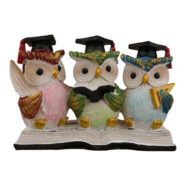 Toptan Polyester Baykuş Mezuni̇yet 15 Cm 