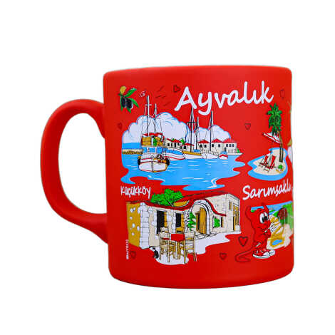 Toptan Serami̇k Yöresel Kupa T 82*90 Mm - 12