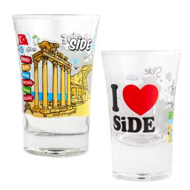 Toptan Side Temalı Baskılı Shot Bardak 45x70 mm - 3