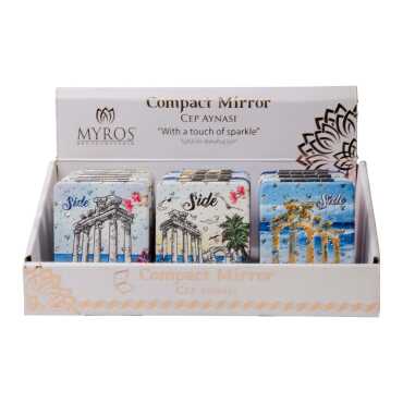 Toptan Side Temalı Myros Di̇kdörtgen Pu Ayna - 2