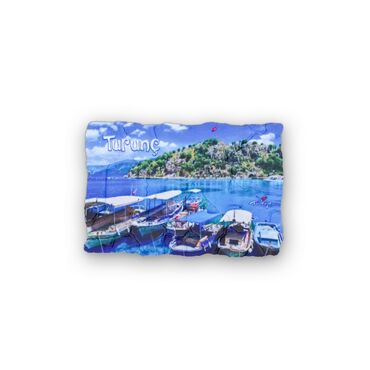 Wholesale Turunç Themed Myros UV Mosaic Refrigerator Magnet 80*50 mm