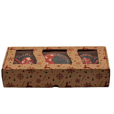 Wholesale Christmas Themed Turkish Coffee Set of 2 - 2