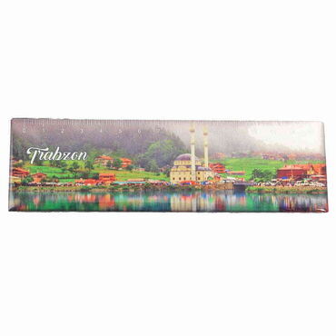 Myros - Toptan Trabzon Temalı Myros Cetvel Magnet 165x50 mm