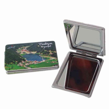 Toptan Trabzon Temalı Myros Dikdörtgen Özelleştirilmiş Pu Ayna 85x62x11 mm - Thumbnail