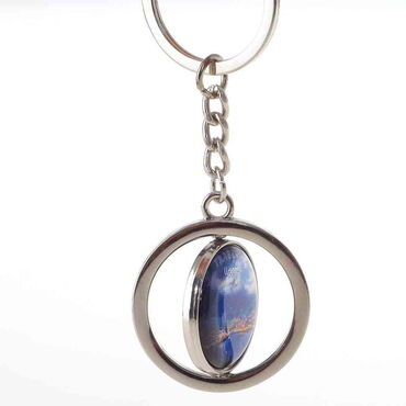 Trabzon Themed Metal Spinner Keychain 38x100 mm - 2