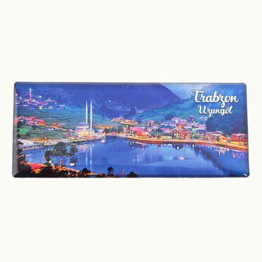 Toptan Trabzon Temalı Myros Panaromik Magnet 120x50 mm - Thumbnail