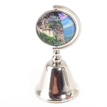 Myros - Trabzon Themed Collectible Souvenir Metal Bell 44x90 mm