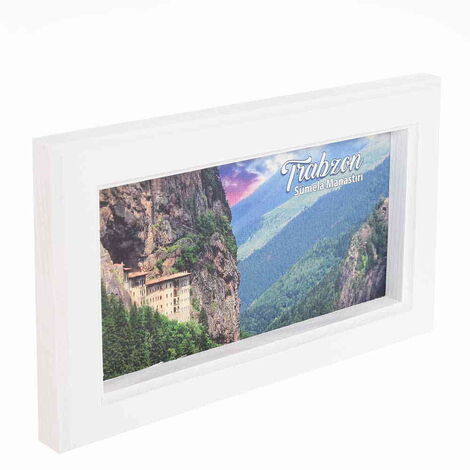 Trabzon Themed Medium Wooden Printed Frame 130x205 mm