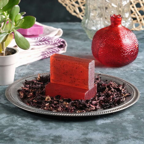 Transparent Pomegranate Soap Bar 100Gr - 1